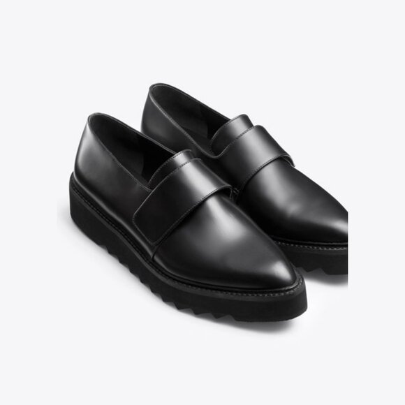 Vince leather Platform Pointed Loafer - Picture 5 of 12